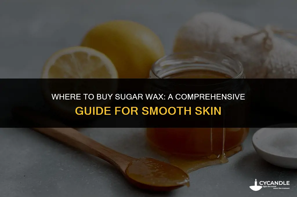 where to buy sugar wax