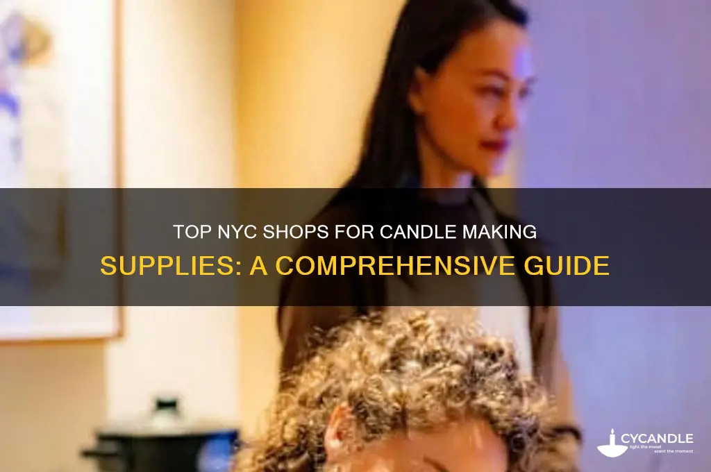 where to buy supplies for candle making nyc