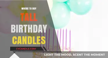 Best Places to Find Tall Birthday Candles for Special Celebrations