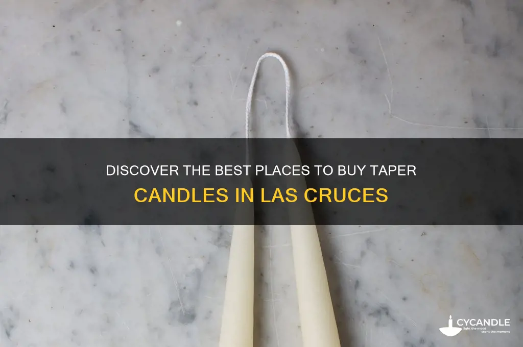where to buy taper candles in las cruces