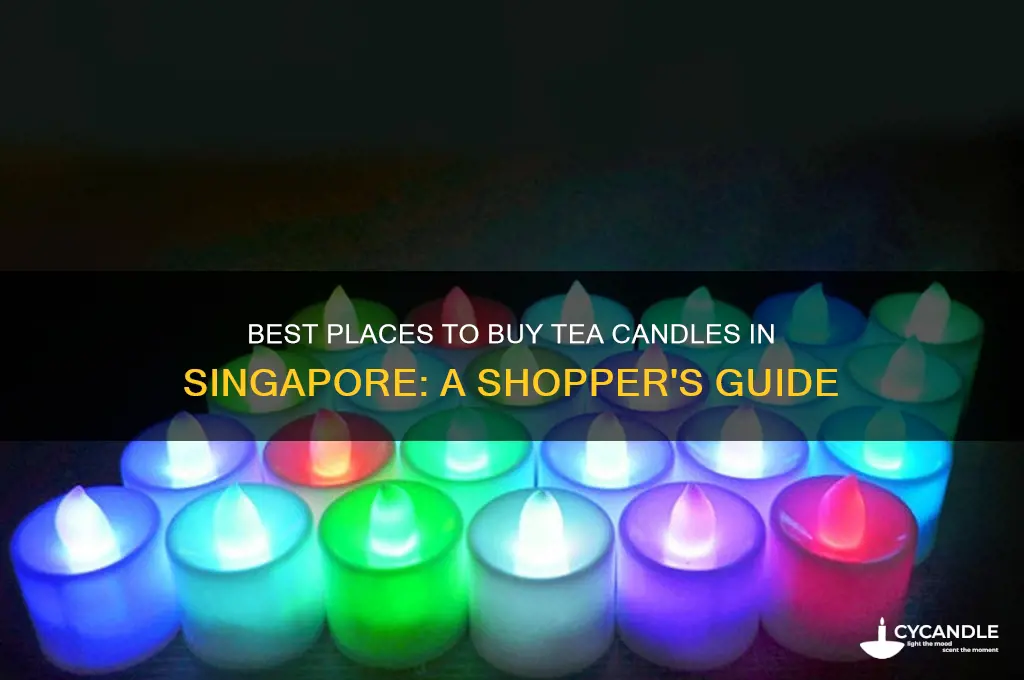 where to buy tea candles in singapore