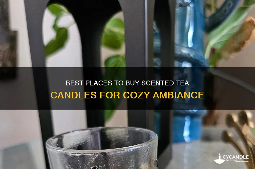 where to buy tea candles scented