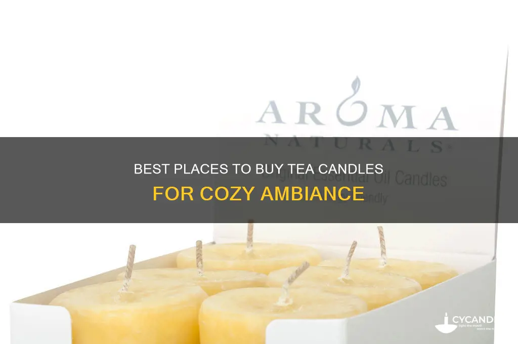 where to buy tea candles