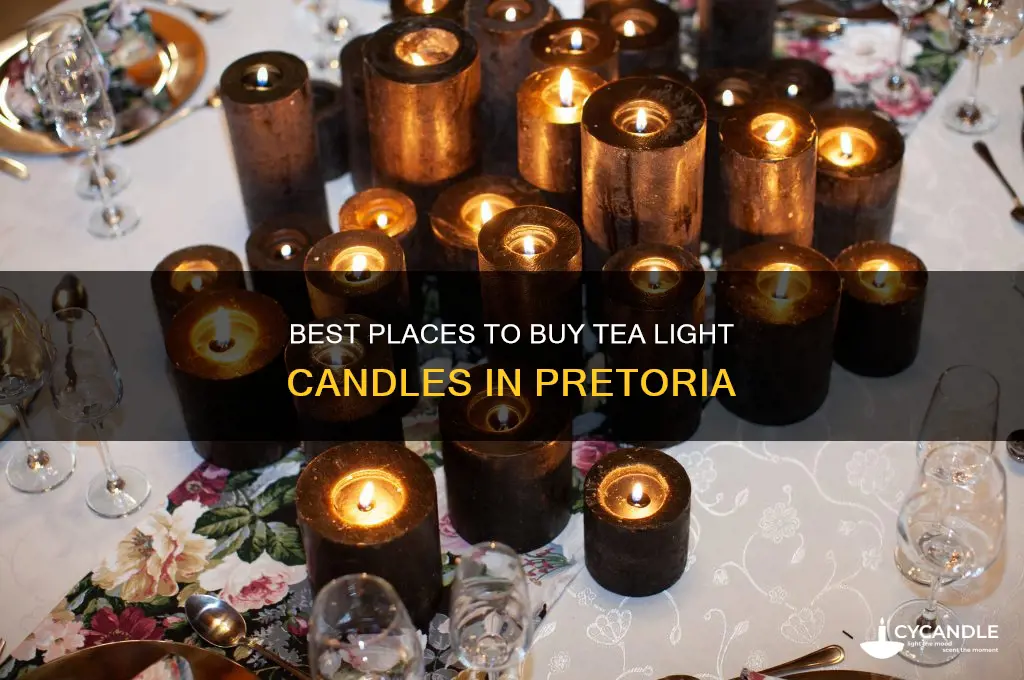 where to buy tea light candles in pretoria