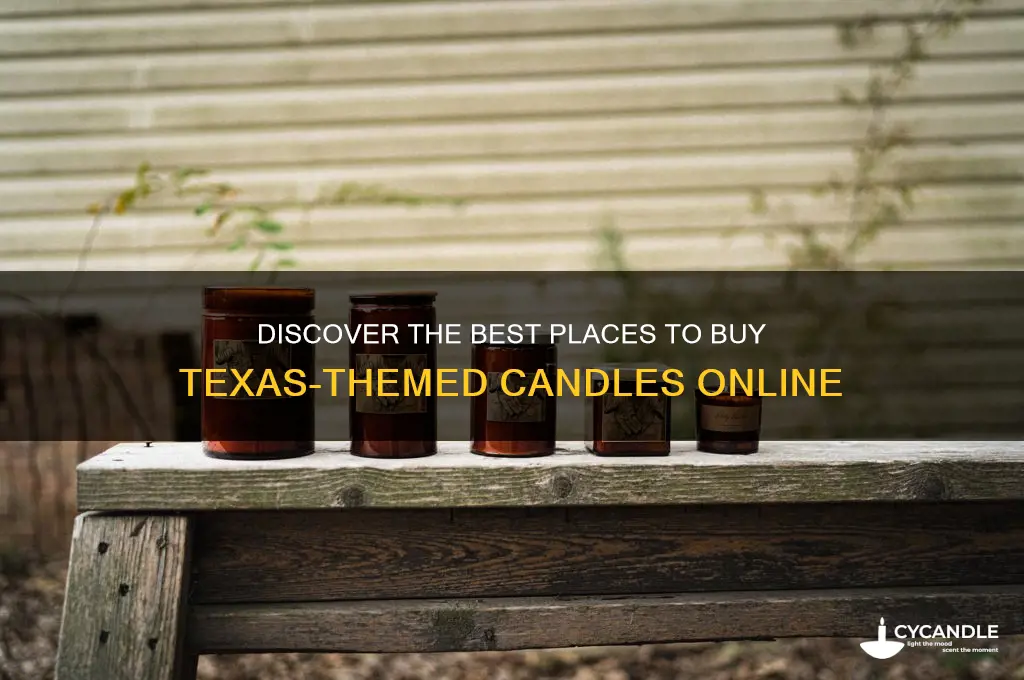 where to buy texas themed candle
