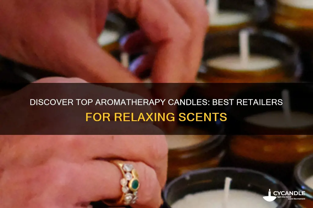 where to buy the best aromatherapy candles