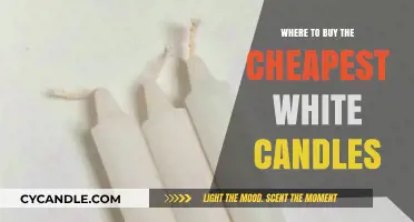Affordable White Candles: Top Budget-Friendly Retailers and Online Stores