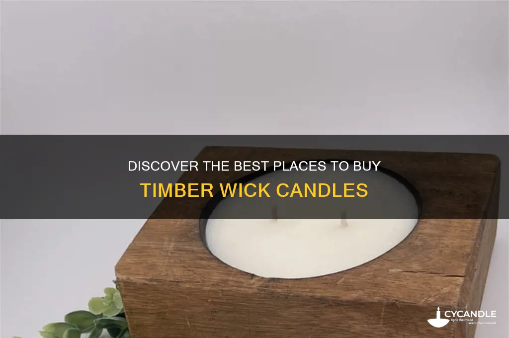 where to buy timber wick candles