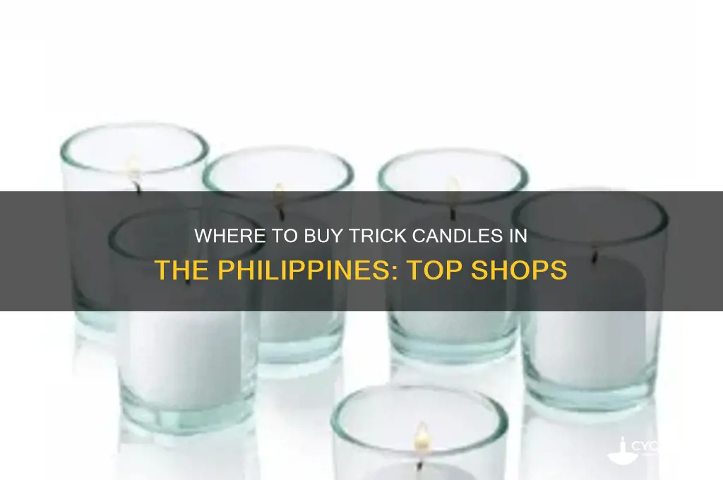 where to buy trick candles in philippines
