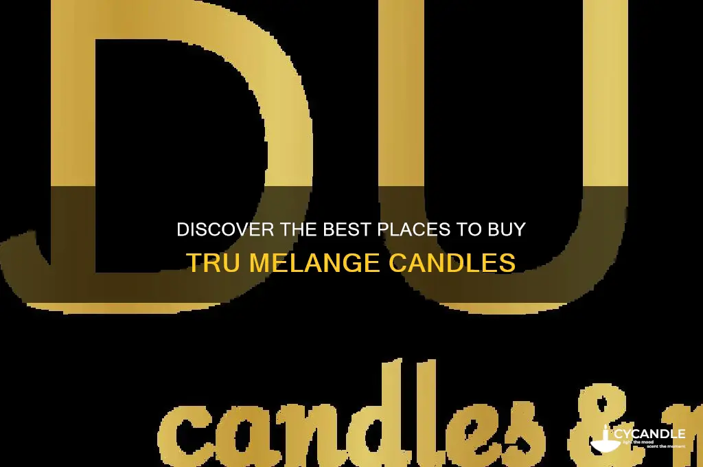 where to buy tru melange candles
