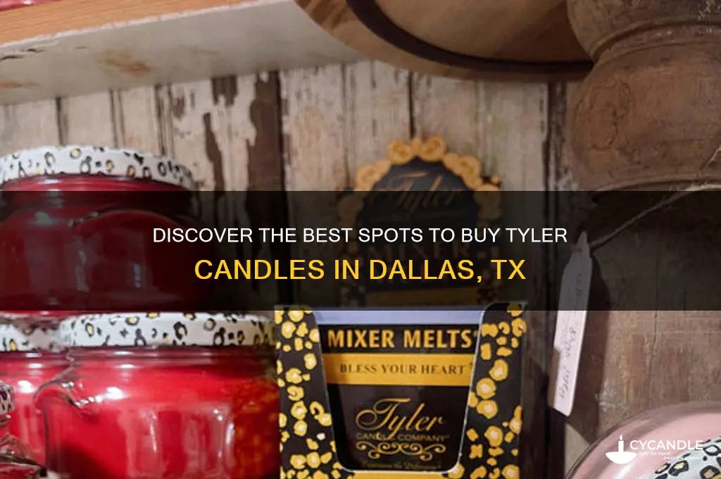 where to buy tyler candles dallas tx