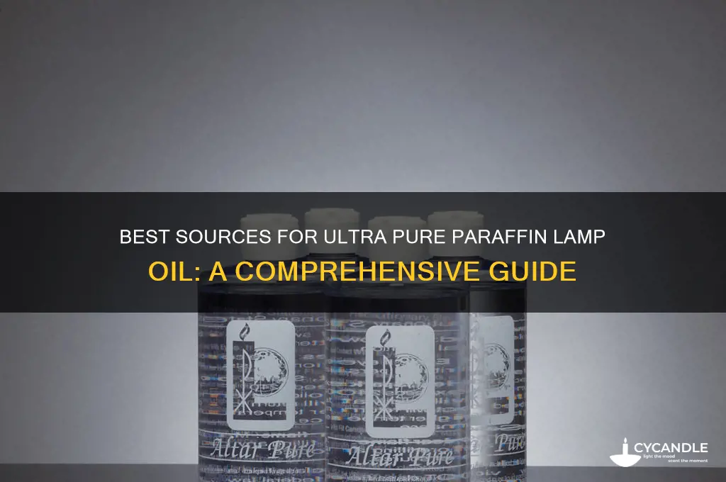 where to buy ultra pure paraffin lamp oil
