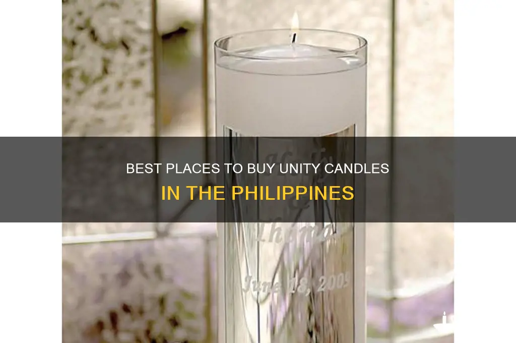 where to buy unity candle philippines