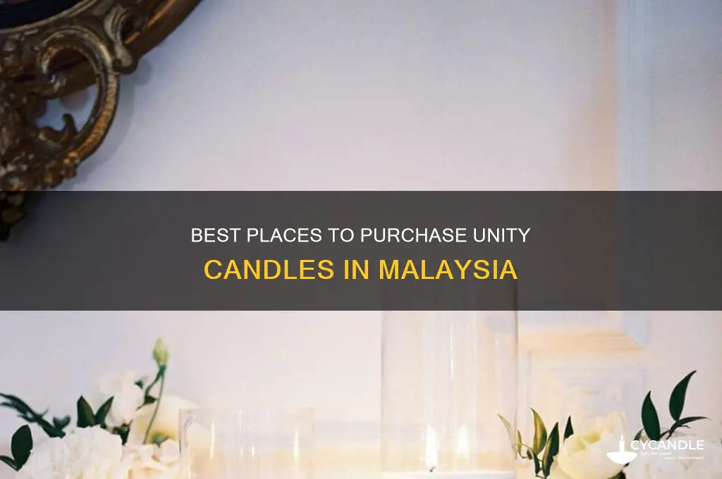 where to buy unity candles in malaysia