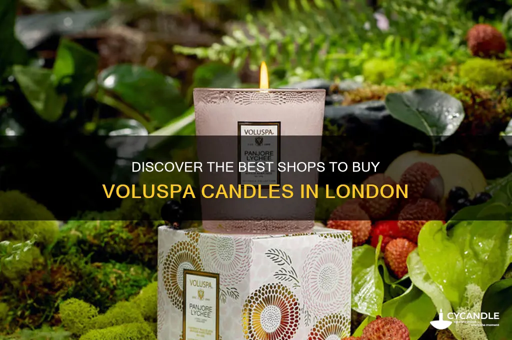 where to buy voluspa candles in london