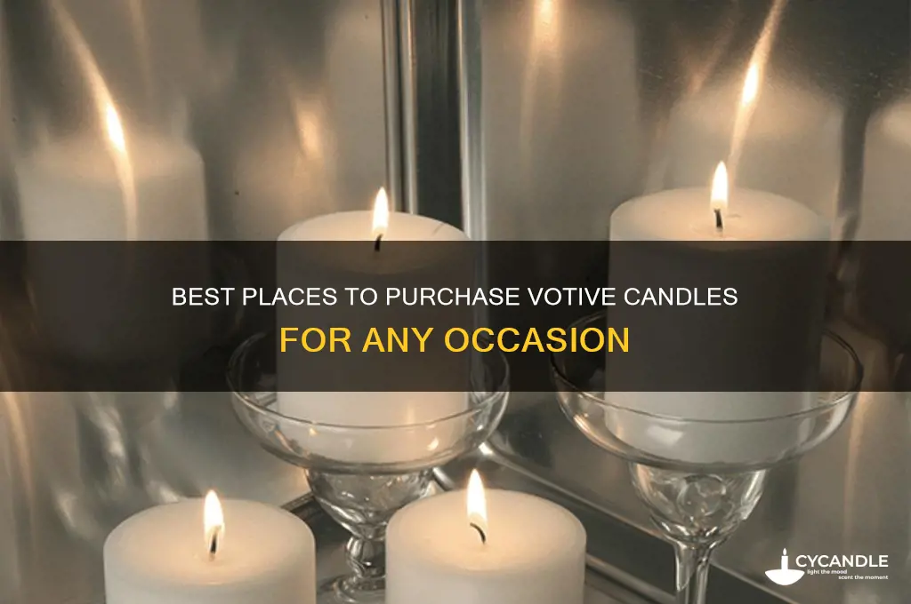 where to buy votive candles