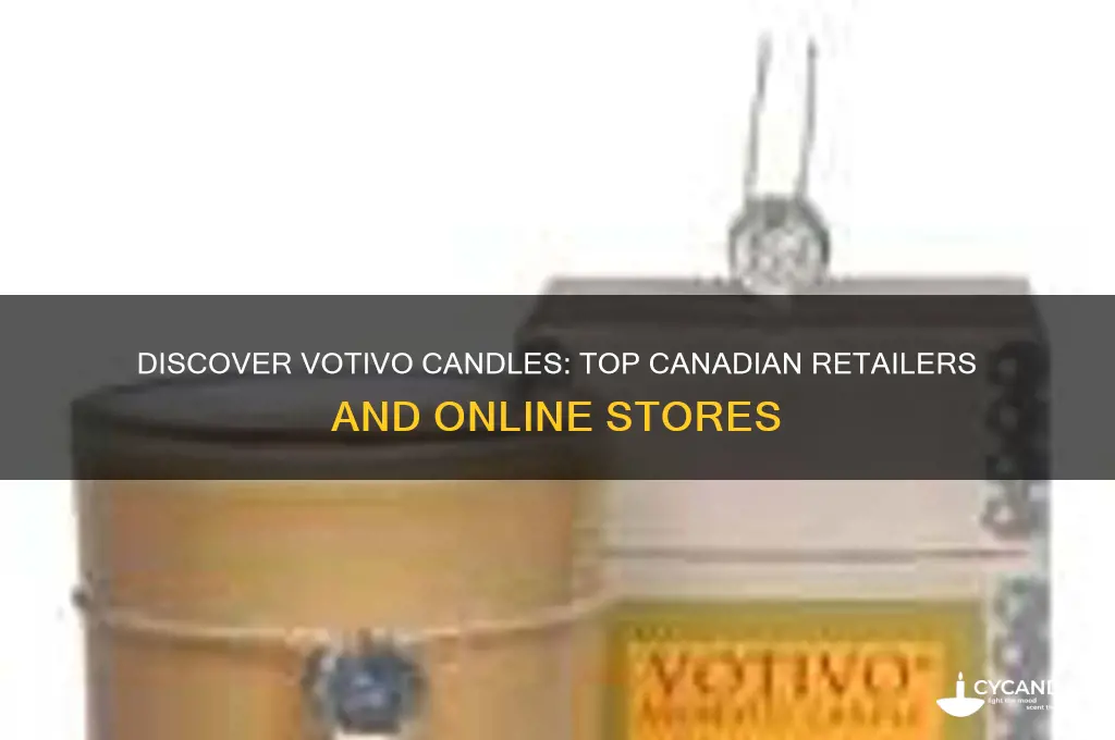 where to buy votivo candles in canada