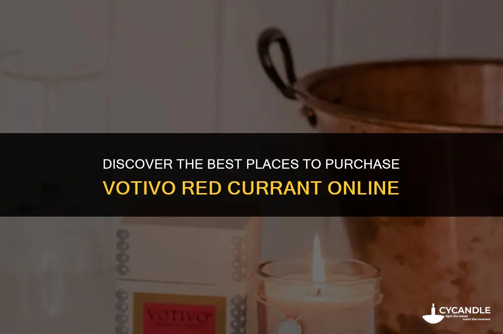 where to buy votivo red currant