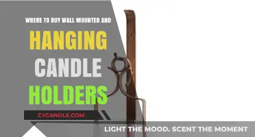 Elegant Wall-Mounted & Hanging Candle Holders: Top Buying Spots