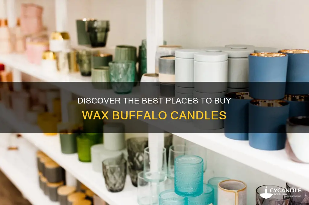 where to buy wax buffalo candles