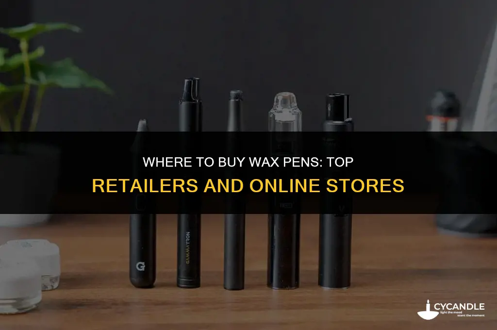 where to buy wax pens