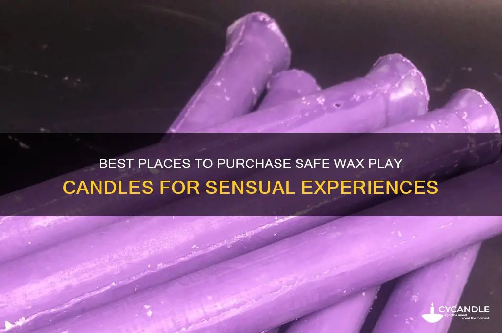 where to buy wax play candles
