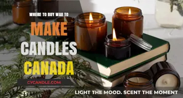 Best Places to Buy Candle-Making Wax in Canada: A Guide