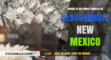Best Places to Buy White Candles in Albuquerque, New Mexico