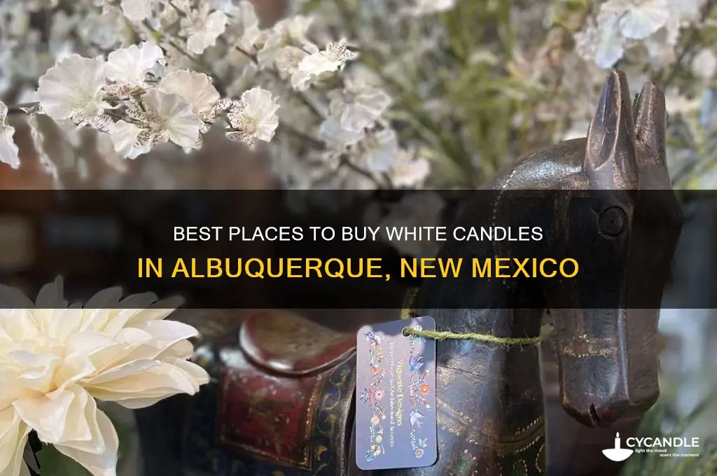 where to buy white candles in albuquerque new mexico