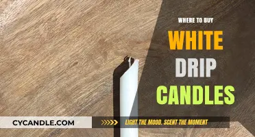 Best Places to Purchase White Drip Candles for Your Home Decor