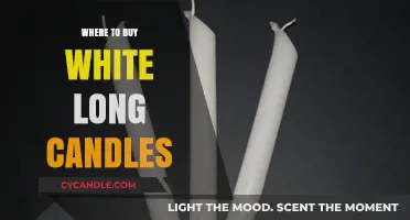 Best Places to Buy Elegant White Long Candles for Any Occasion