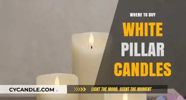Best Places to Buy High-Quality White Pillar Candles Online & In-Store