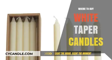 Best Places to Buy White Taper Candles for Any Occasion