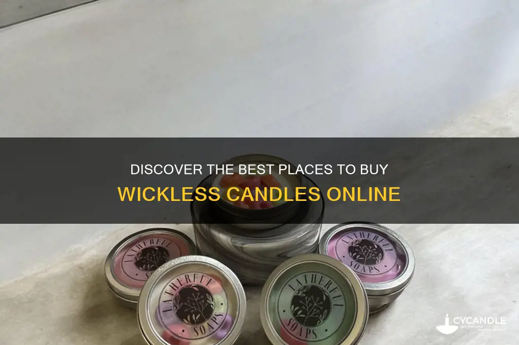where to buy wickless candles