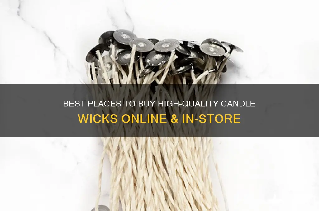 where to buy wicks for candle