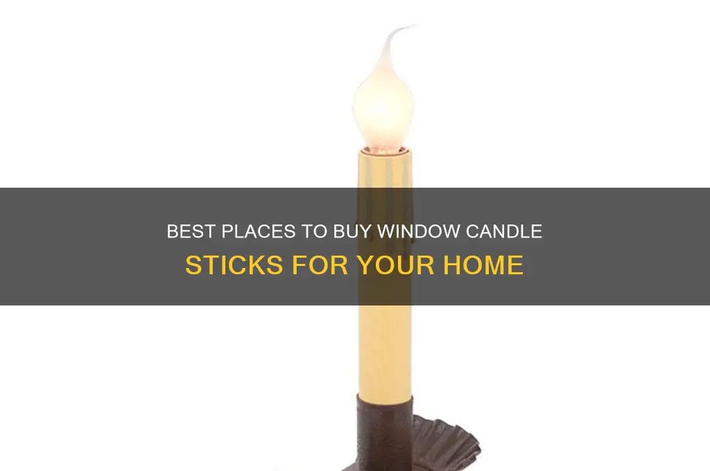 where to buy window candle sticks