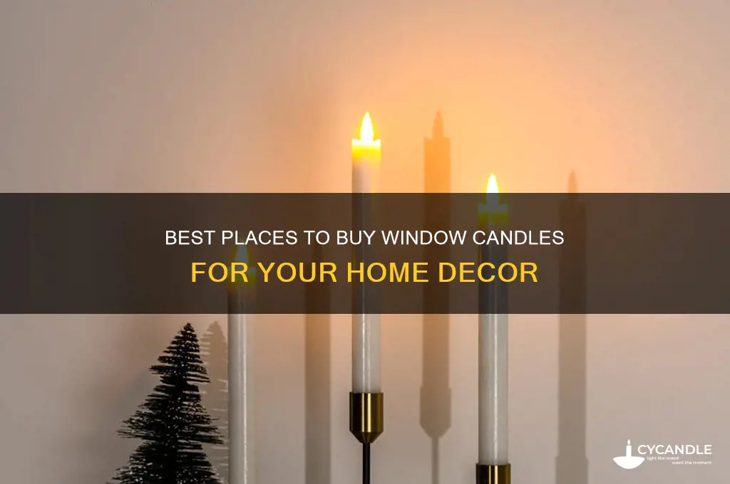 where to buy window candles