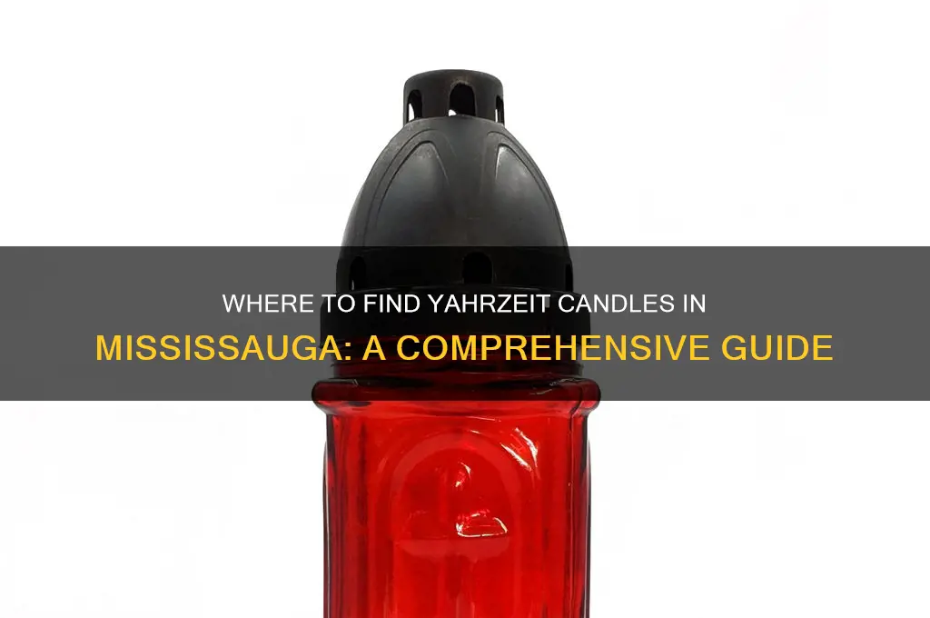 where to buy yahrzeit candle in mississauga