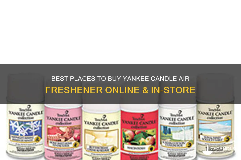 where to buy yankee candle air freshener