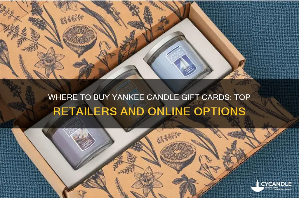 where to buy yankee candle gift card