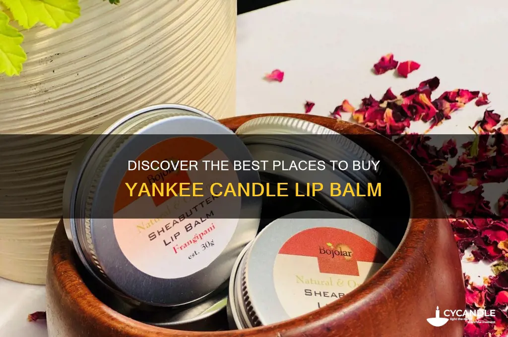 where to buy yankee candle lip balm