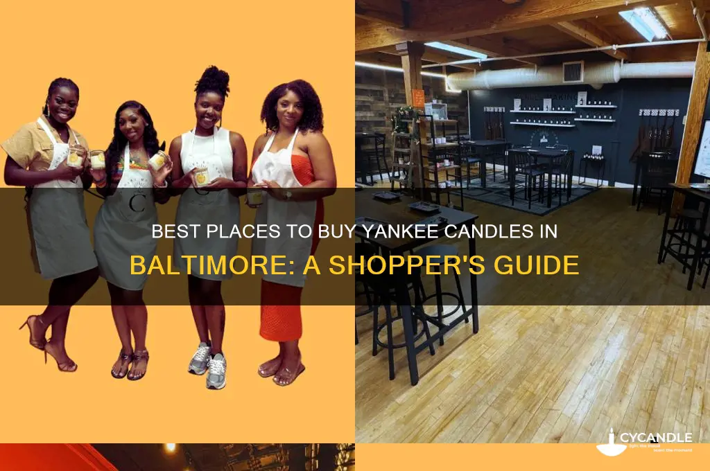 where to buy yankee candles baltimore