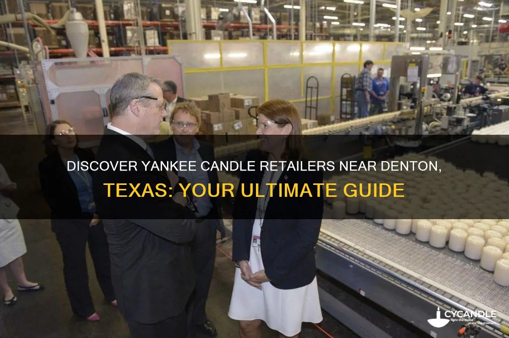 where to buy yankee candles near denton texas