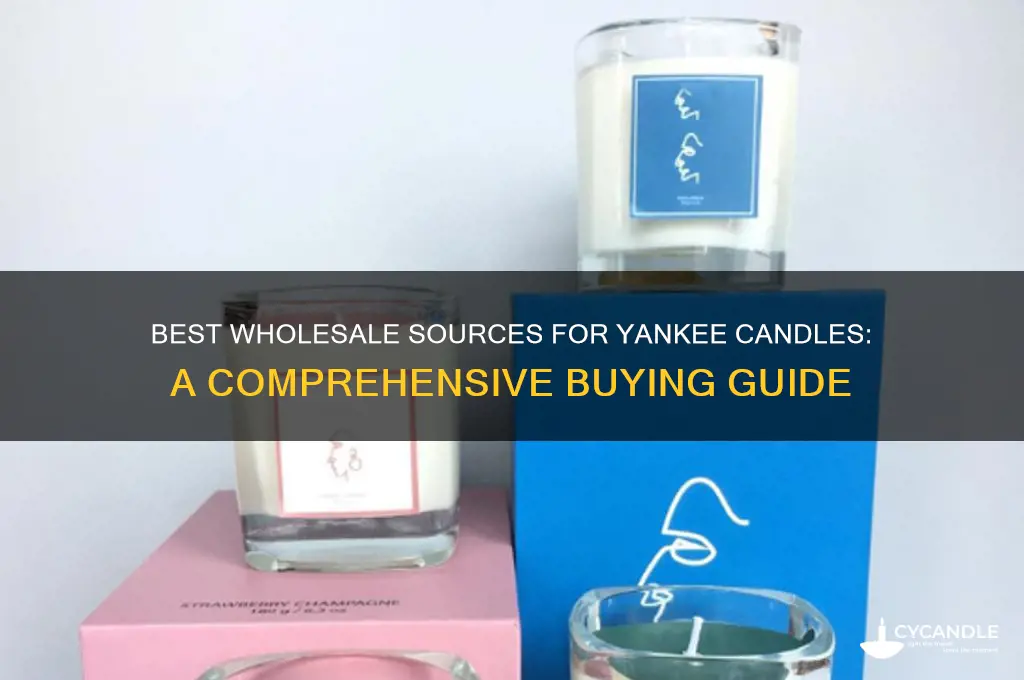 where to buy yankee candles wholesale