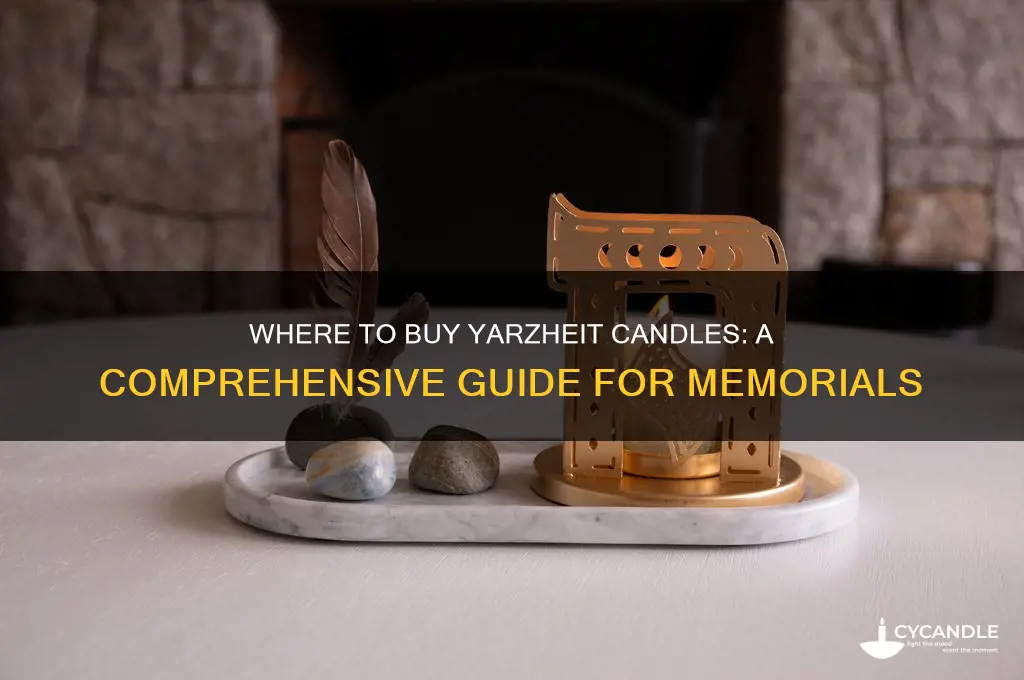 where to buy yarzheit candles