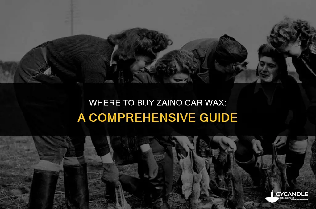 where to buy zaino car wax