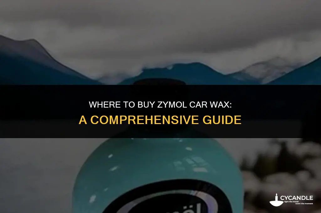 where to buy zymol car wax