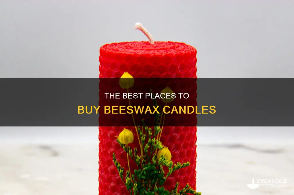where to by beeswax candles