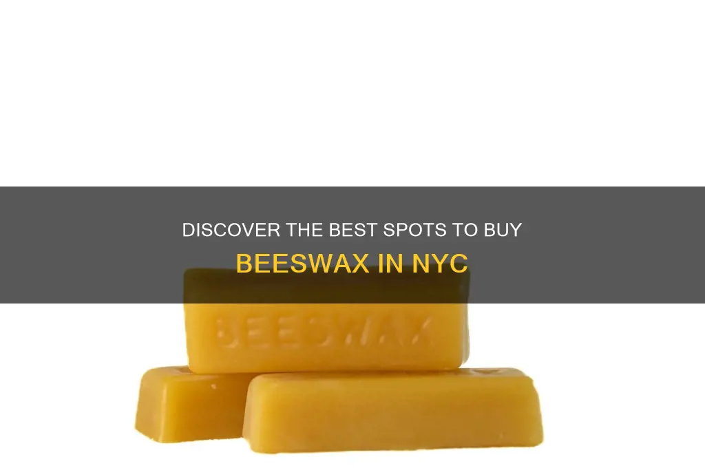 where to by beeswax in nyc