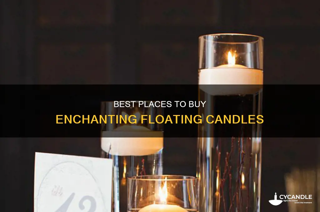 where to by floating candles
